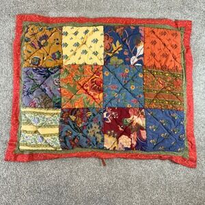Bohemian Patchwork Quilted Pillow Case Boho Floral The Company Store Pillow Sham